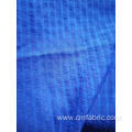 Woven Polyester spandex crepe check fabric 105gsm